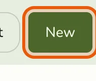 The New button on the Cross-store Transfers screen, for sending stock to another store