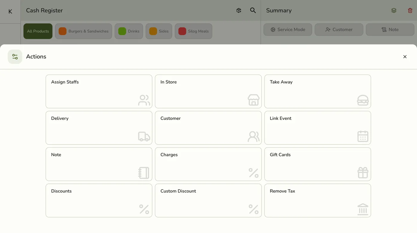 The custom item sheet